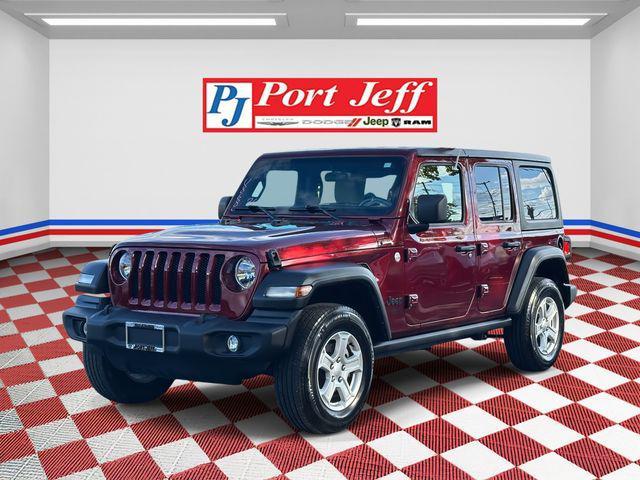 used 2021 Jeep Wrangler Unlimited car, priced at $32,846
