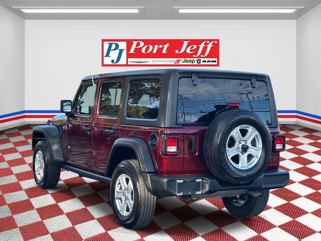used 2021 Jeep Wrangler Unlimited car, priced at $32,846