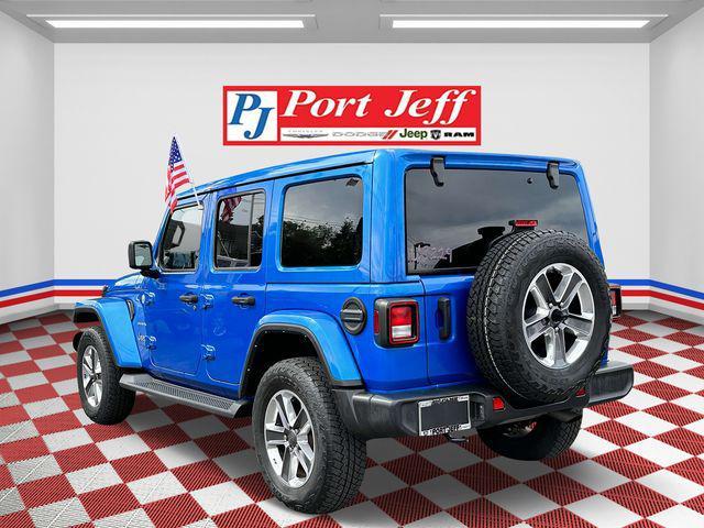 used 2021 Jeep Wrangler Unlimited car, priced at $37,998