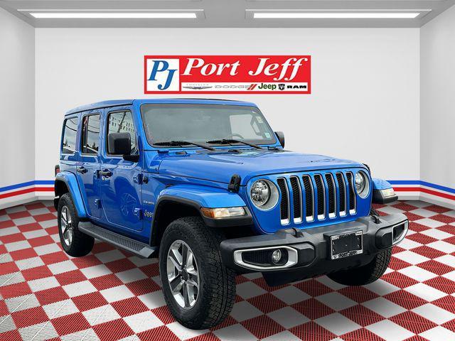 used 2021 Jeep Wrangler Unlimited car, priced at $37,998