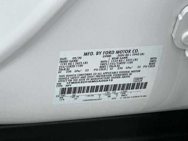 used 2021 Ford Explorer car, priced at $28,994