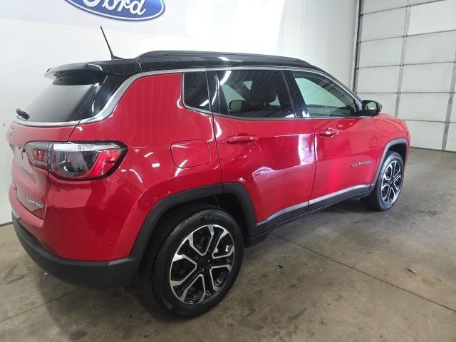 used 2024 Jeep Compass car, priced at $28,500