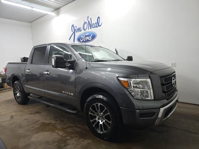 used 2021 Nissan Titan car, priced at $30,451