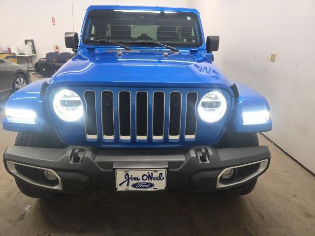 used 2021 Jeep Wrangler Unlimited 4xe car, priced at $33,934