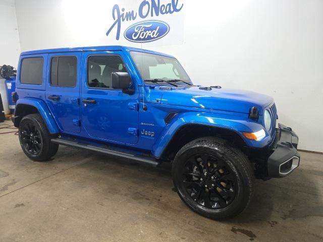 used 2021 Jeep Wrangler Unlimited 4xe car, priced at $33,934