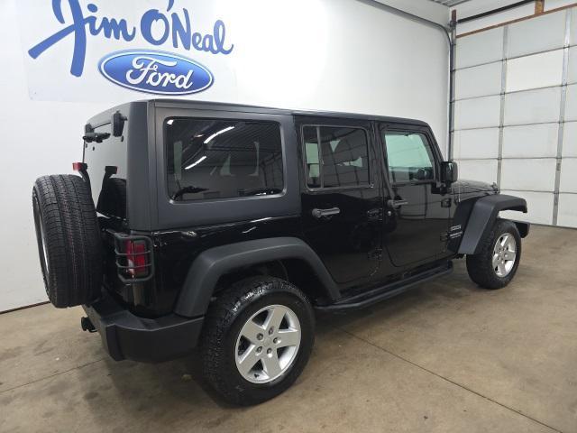 used 2016 Jeep Wrangler Unlimited car, priced at $19,530
