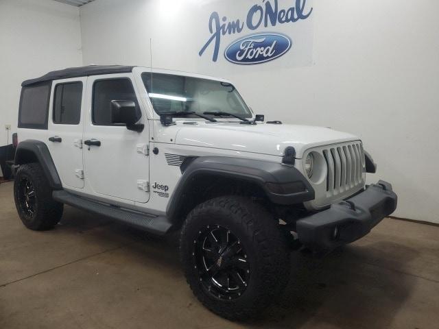 used 2018 Jeep Wrangler Unlimited car, priced at $25,968
