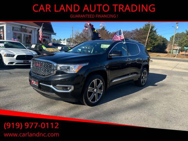 used 2017 GMC Acadia car, priced at $15,900