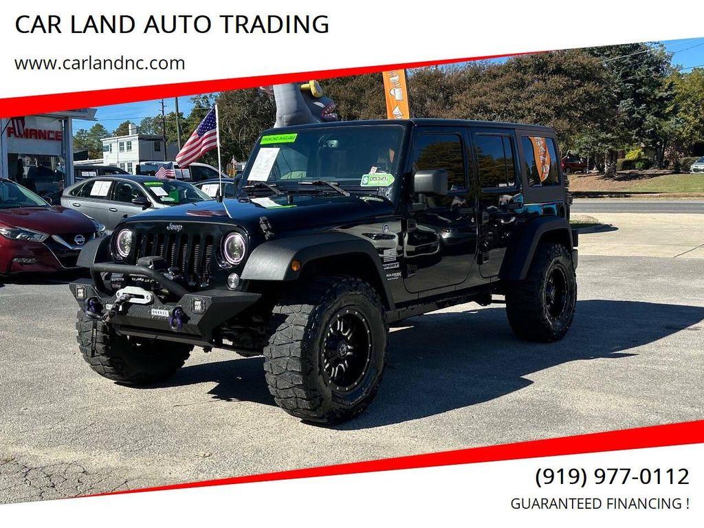 used 2018 Jeep Wrangler JK Unlimited car, priced at $17,995