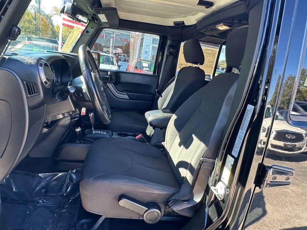 used 2018 Jeep Wrangler JK Unlimited car, priced at $16,888