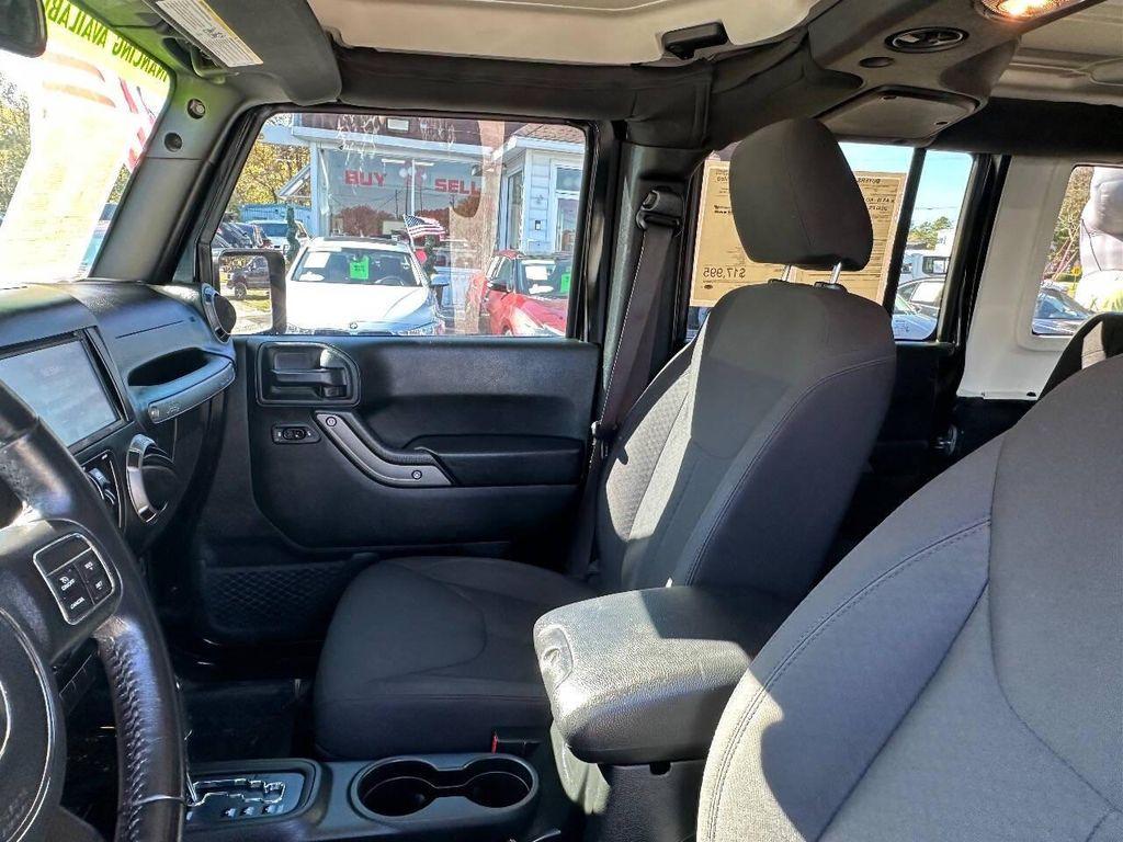 used 2018 Jeep Wrangler JK Unlimited car, priced at $16,888