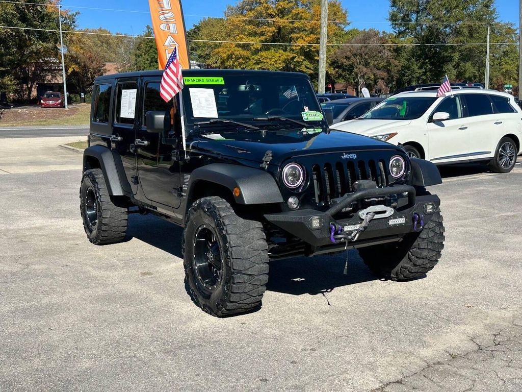 used 2018 Jeep Wrangler JK Unlimited car, priced at $16,888