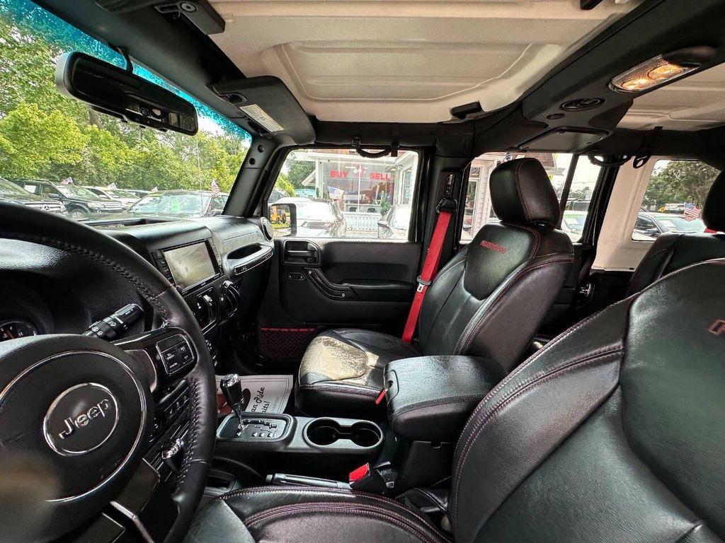 used 2017 Jeep Wrangler Unlimited car, priced at $18,500