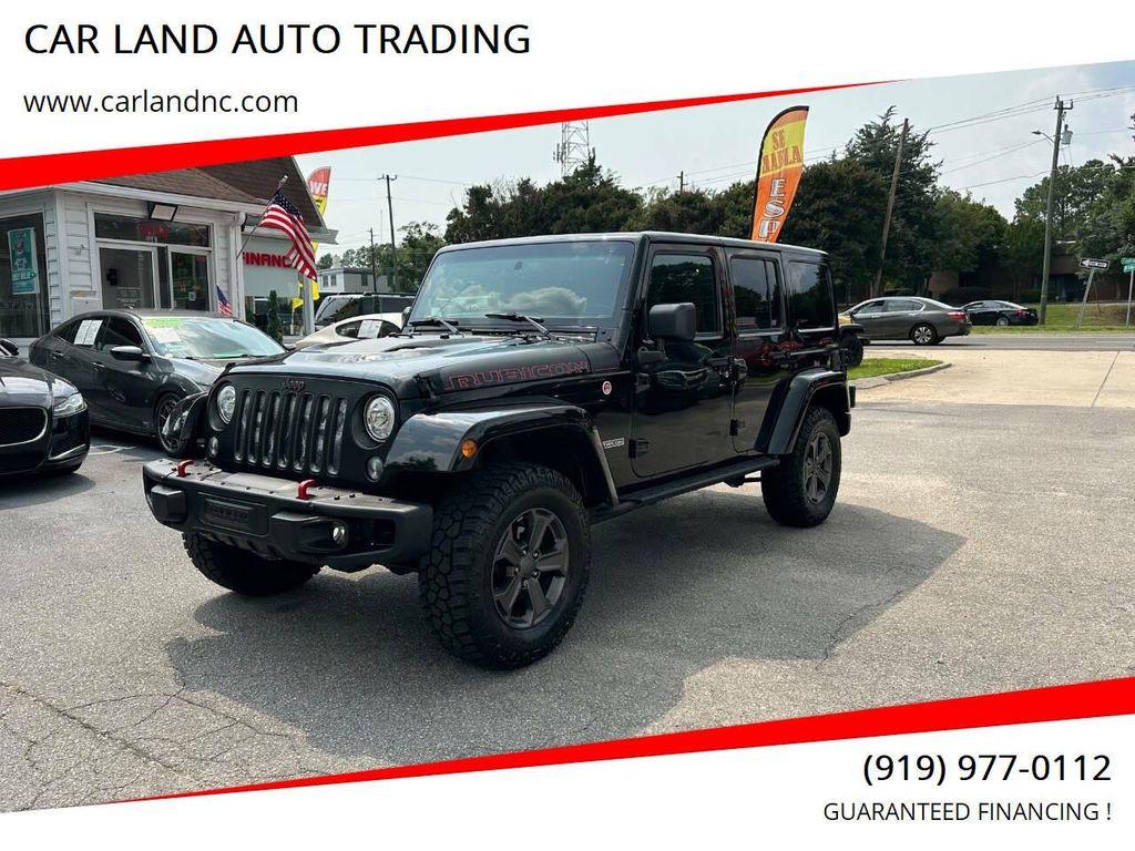 used 2017 Jeep Wrangler Unlimited car, priced at $18,500