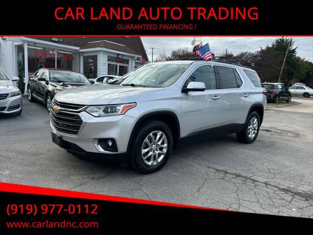 used 2020 Chevrolet Traverse car, priced at $18,900