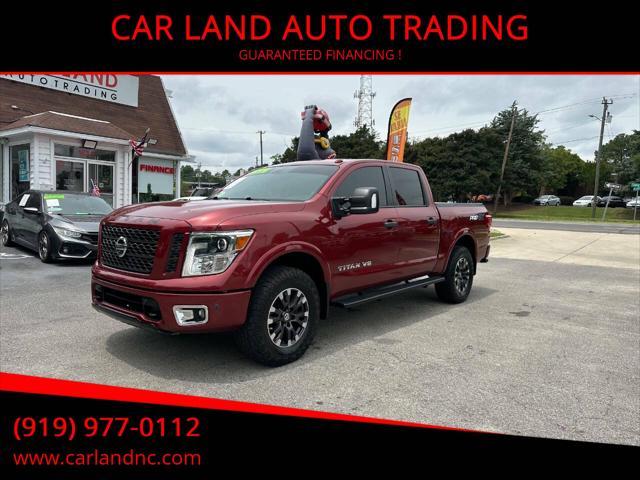 used 2018 Nissan Titan car, priced at $23,900