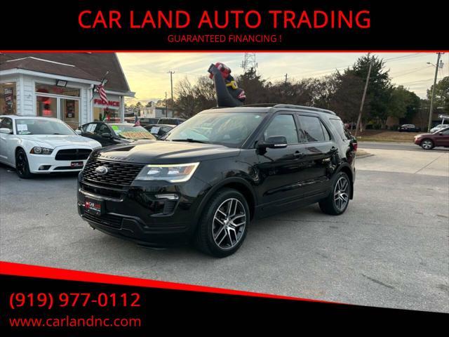 used 2018 Ford Explorer car, priced at $16,450