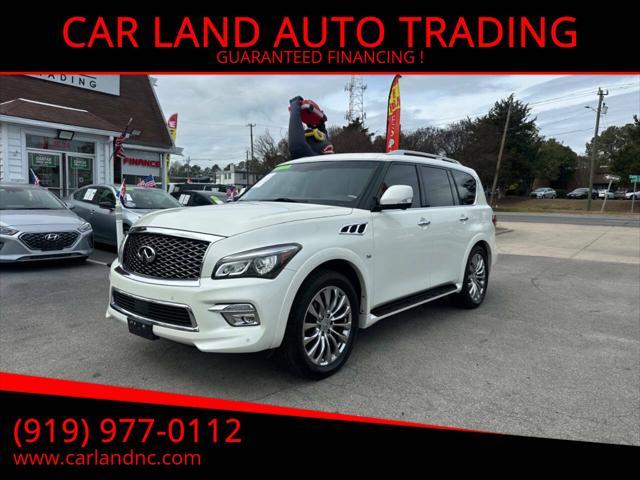 used 2016 INFINITI QX80 car, priced at $17,900