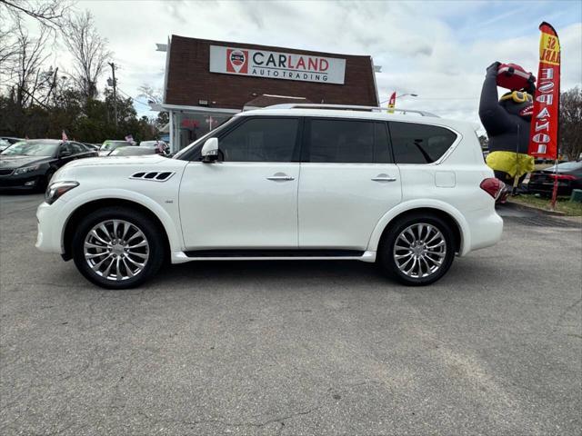 used 2016 INFINITI QX80 car, priced at $17,900