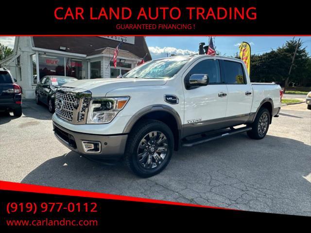 used 2017 Nissan Titan car, priced at $25,900