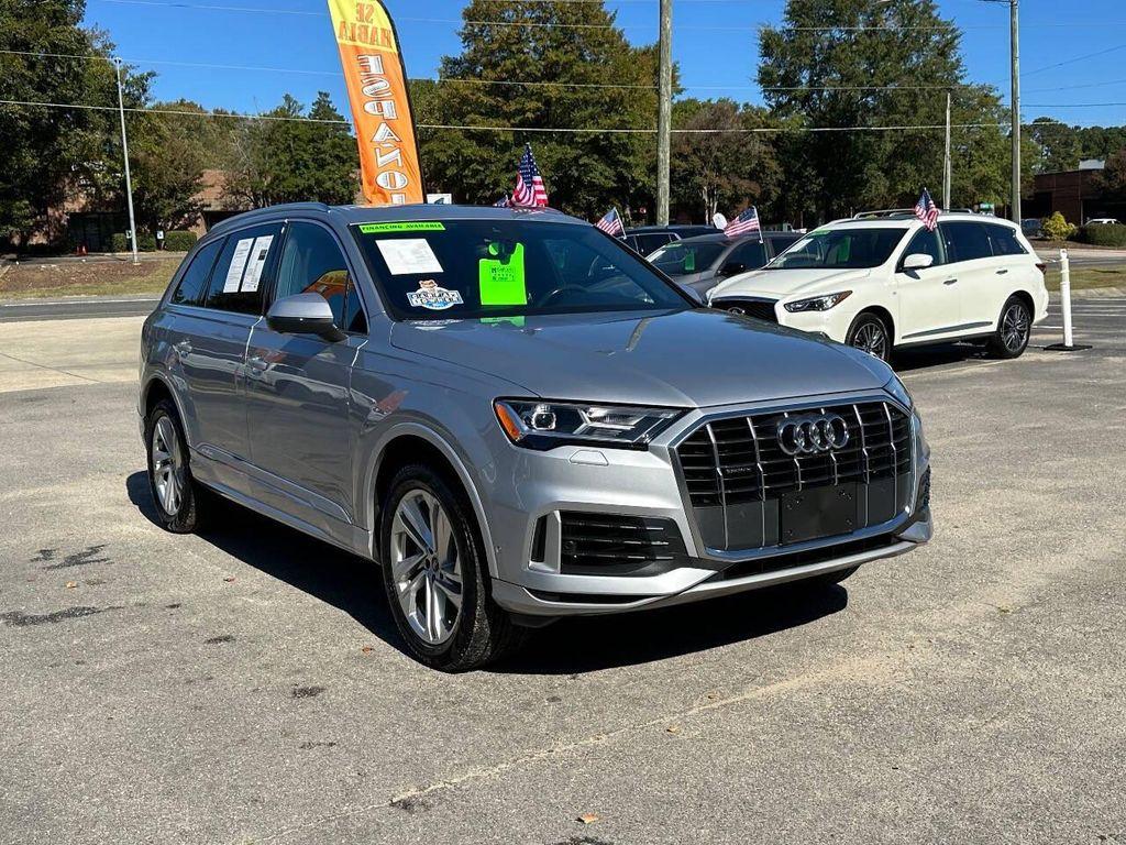 used 2021 Audi Q7 car, priced at $23,900