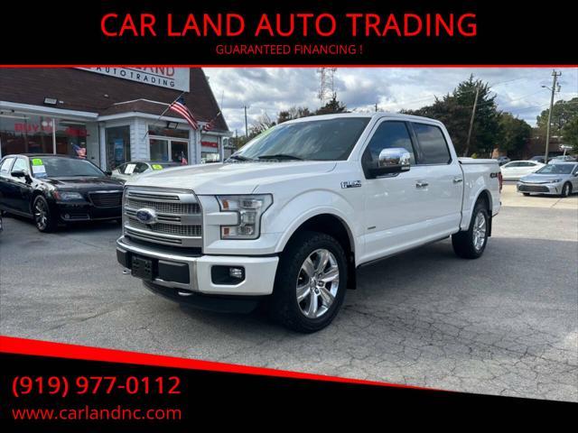 used 2016 Ford F-150 car, priced at $21,900