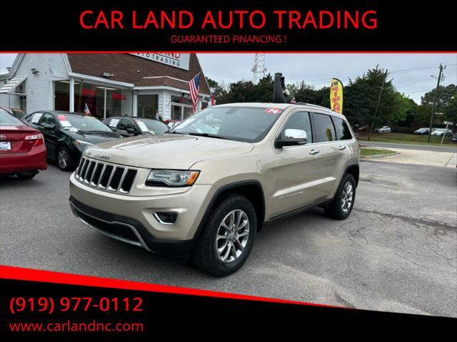 used 2014 Jeep Grand Cherokee car, priced at $14,900