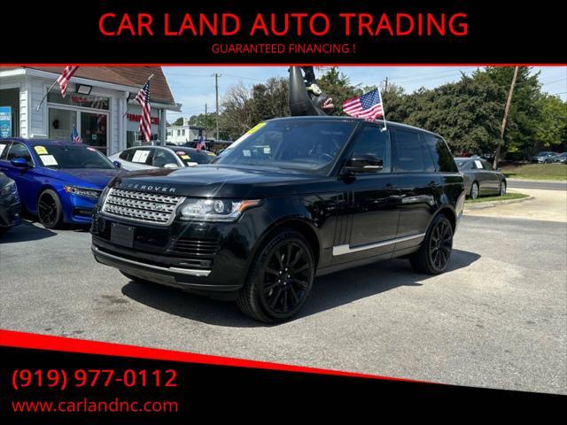 used 2017 Land Rover Range Rover car, priced at $18,900