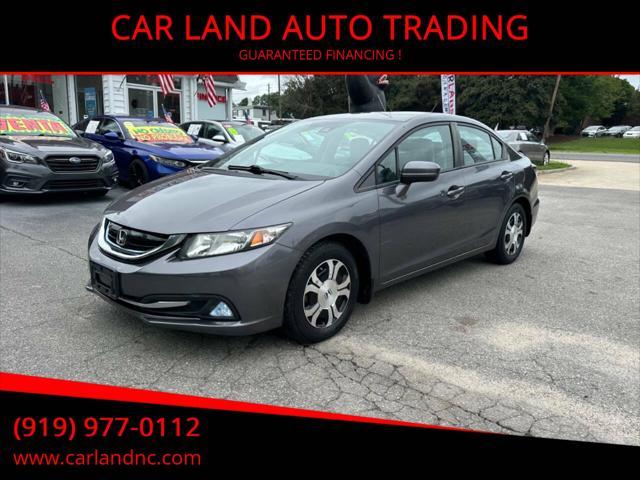 used 2015 Honda Civic Hybrid car, priced at $11,500