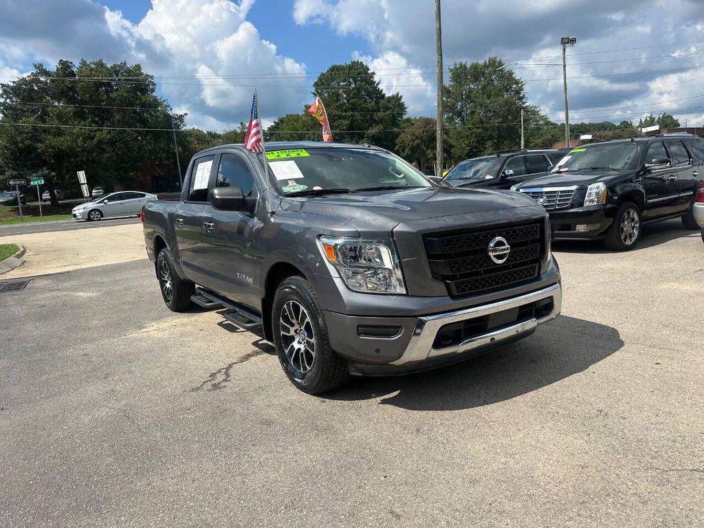 used 2021 Nissan Titan car, priced at $24,900