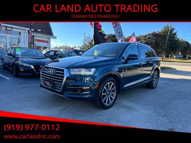 used 2018 Audi Q7 car, priced at $19,900