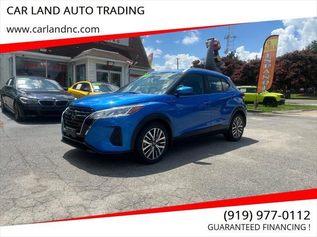 used 2021 Nissan Kicks car, priced at $13,900