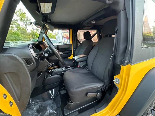 used 2015 Jeep Wrangler car, priced at $15,900
