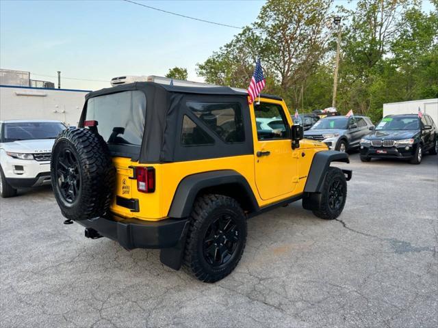 used 2015 Jeep Wrangler car, priced at $15,900