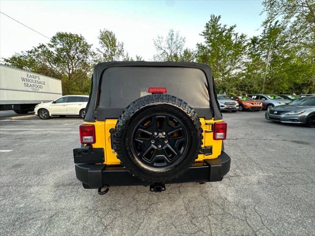 used 2015 Jeep Wrangler car, priced at $15,900