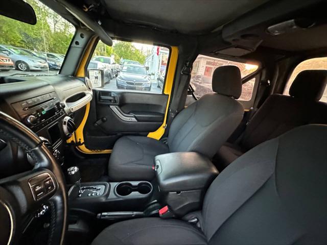 used 2015 Jeep Wrangler car, priced at $15,900