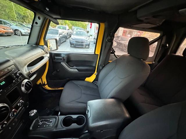 used 2015 Jeep Wrangler car, priced at $15,900