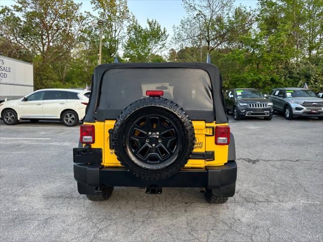 used 2015 Jeep Wrangler car, priced at $15,900