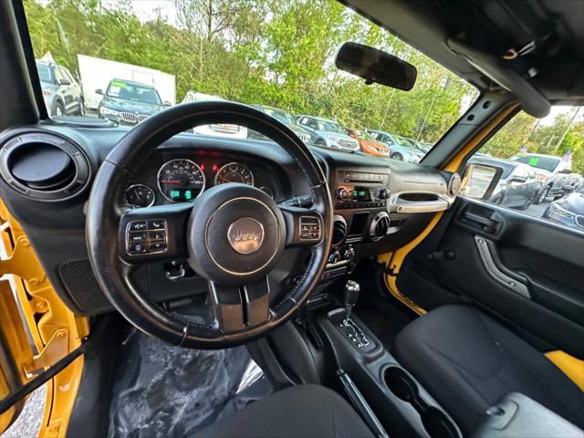 used 2015 Jeep Wrangler car, priced at $15,900