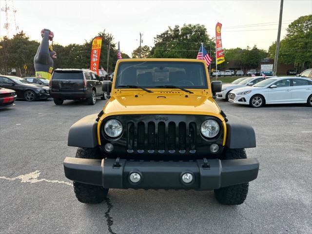 used 2015 Jeep Wrangler car, priced at $15,900