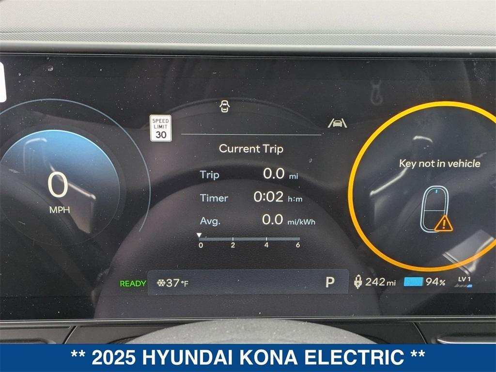 new 2025 Hyundai Kona EV car, priced at $43,090