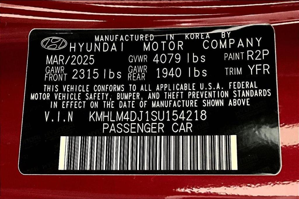 new 2025 Hyundai ELANTRA HEV car, priced at $28,220