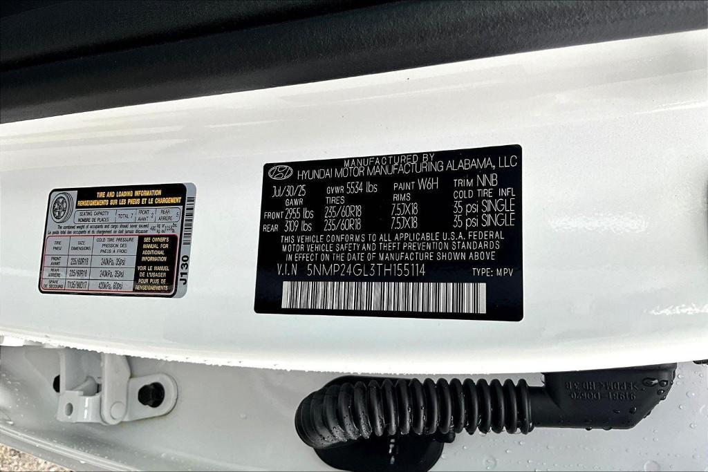 new 2026 Hyundai Santa Fe car, priced at $39,715