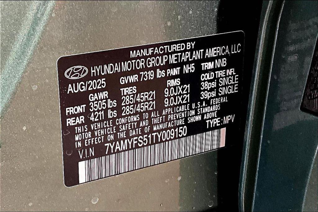 new 2026 Hyundai IONIQ 9 car, priced at $77,473