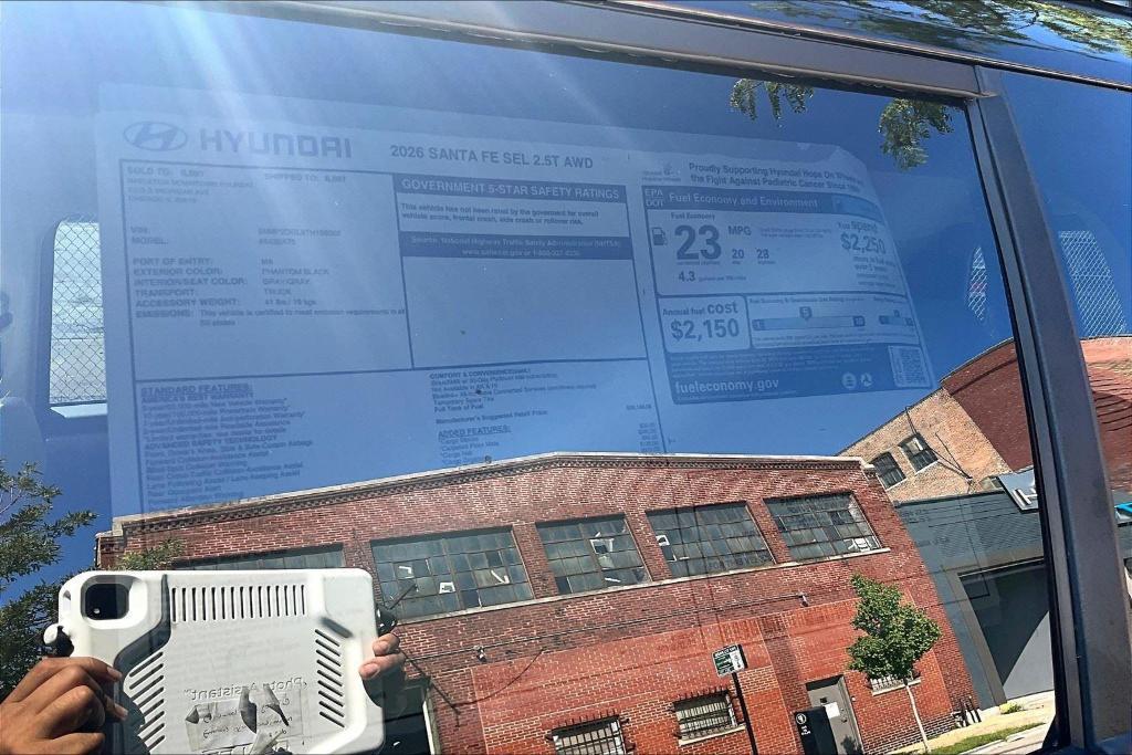 new 2026 Hyundai Santa Fe car, priced at $41,120