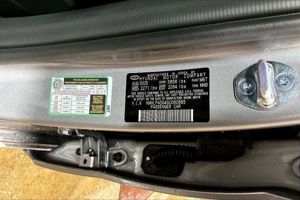 new 2025 Hyundai Elantra car, priced at $25,767