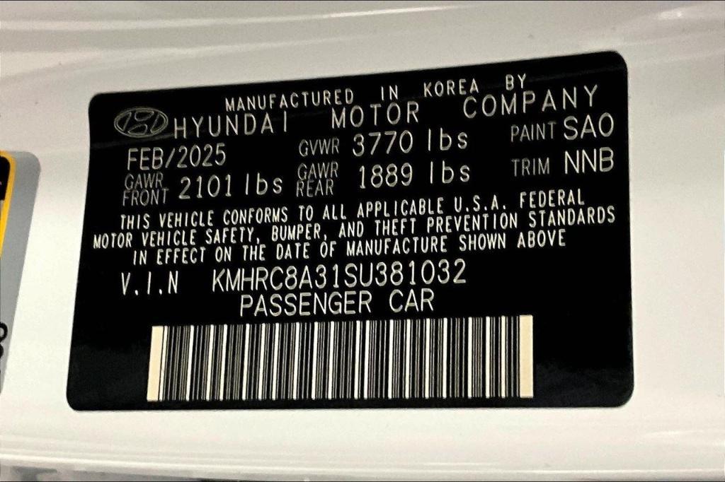new 2025 Hyundai Venue car, priced at $25,610