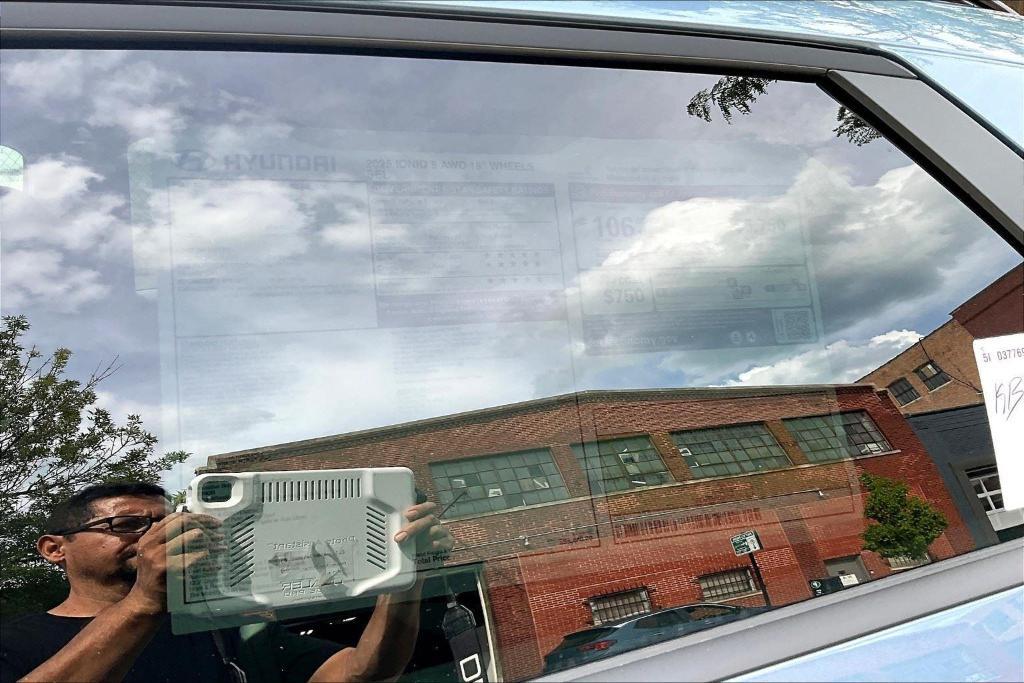 new 2025 Hyundai IONIQ 5 car, priced at $49,896