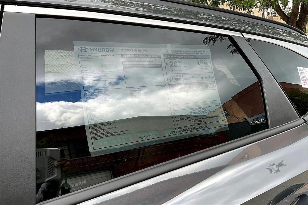 new 2026 Hyundai Tucson car, priced at $31,208