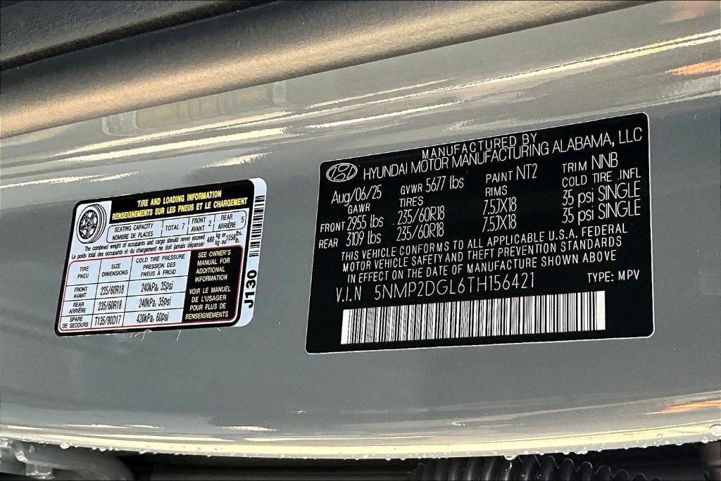 new 2026 Hyundai Santa Fe car, priced at $41,100